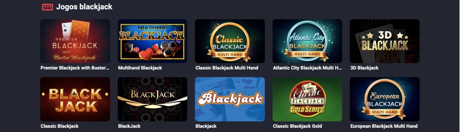 blackjack na betmotion com diversidade de jogos